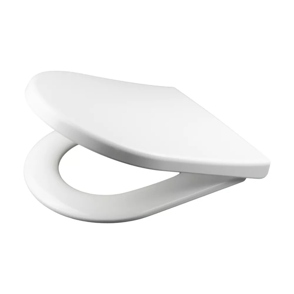 Swirl SoftClose with QuickRelease Toilet Seat Stainless Steel