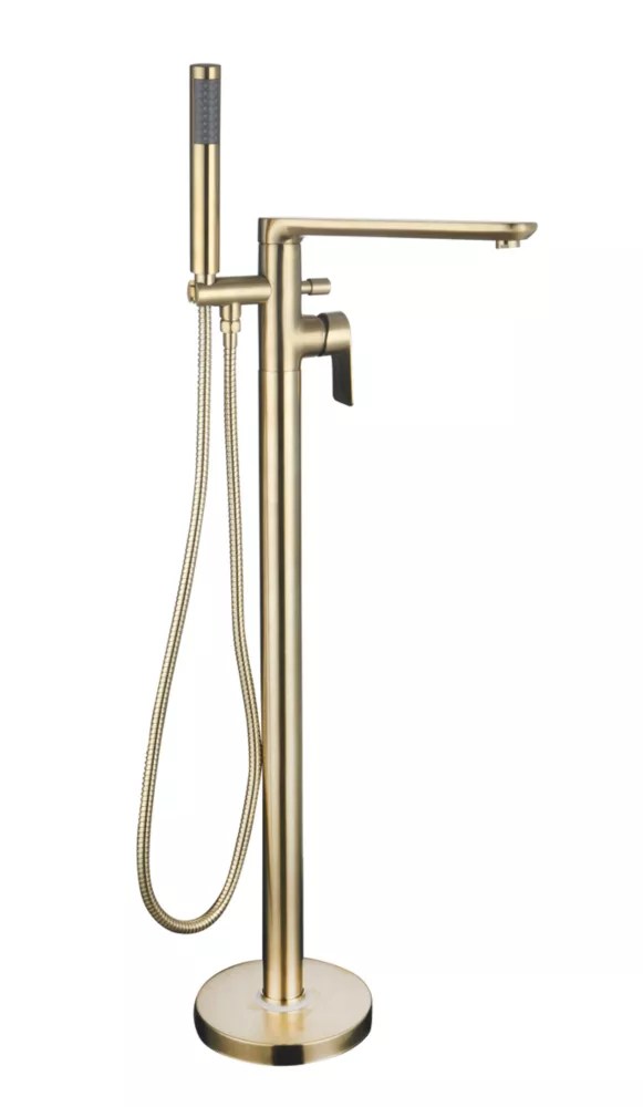 Highlife Bathrooms Rona FloorMounted Bath Shower Mixer & Handset