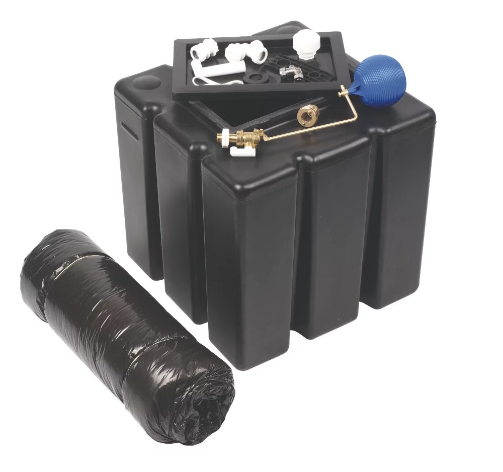 Polytank Cold Water Cube Tank 20gallon (UK) 515mm x 515mm x 530mm