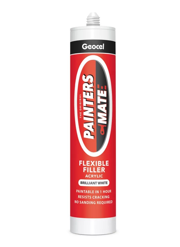 Geocel Painters Mate Flexible Acrylic Filler White 310ml Screwfix