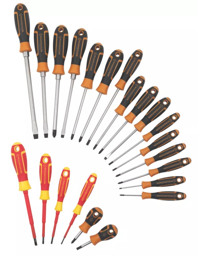Magnusson Mixed Screwdriver Set 22 Pieces Screwfix