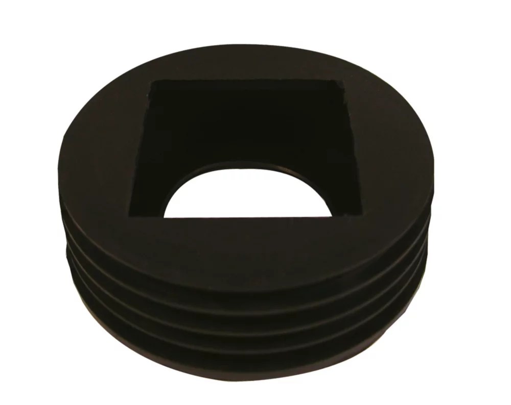 FloPlast Rainwater Adaptor Square 65 / Round 68mm Screwfix