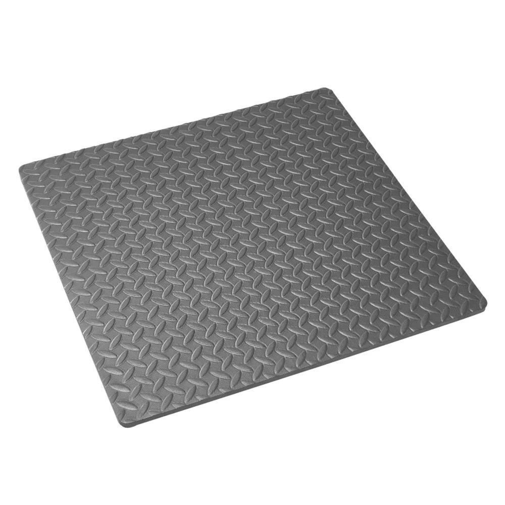 Mottez ShockAbsorbing Floor Mat Grey 620mm x 620mm x 12mm Screwfix