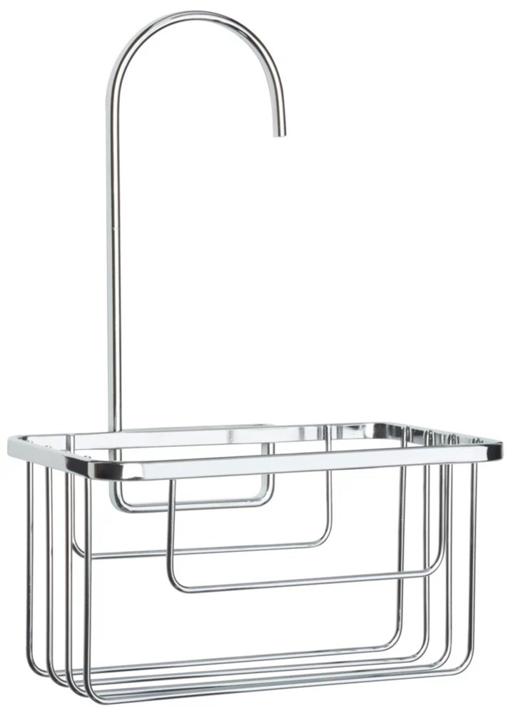 Croydex 1Tier HookOver Shower Caddy Chrome Screwfix