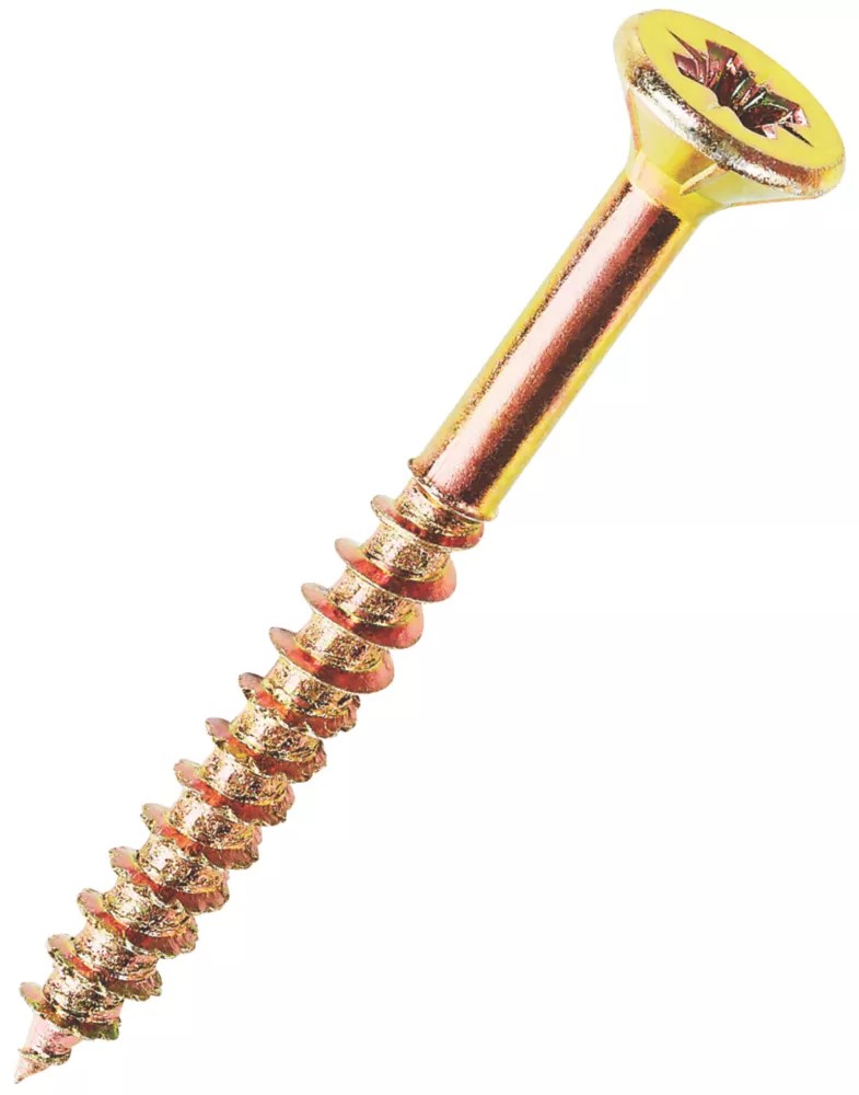 Goldscrew Plus PZ DoubleCountersunk ThreadCutting Multipurpose Screws