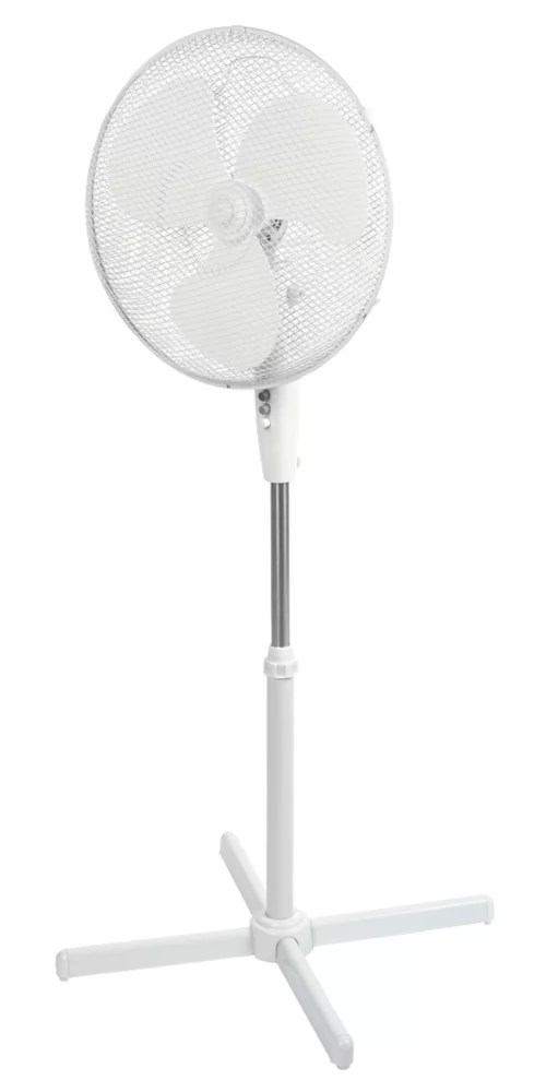 Essentials 16" Pedestal Fan 220240V Screwfix