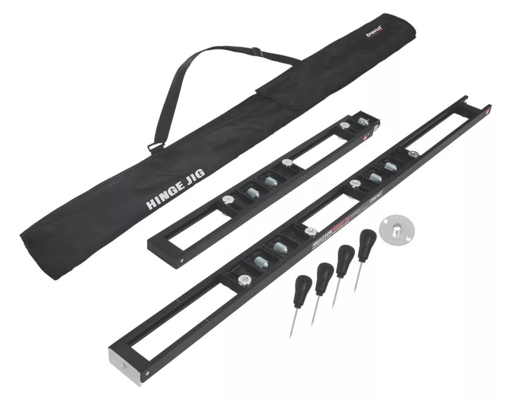 Trend H/JIG/C 1956mm 2Part Skeleton Hinge Jig Screwfix