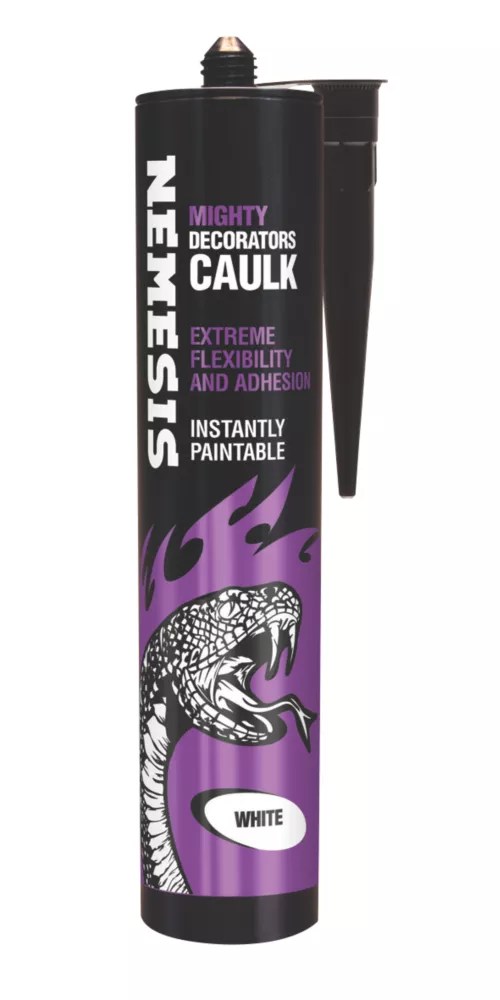 Nemesis Mighty Decorators Caulk White 310ml Screwfix