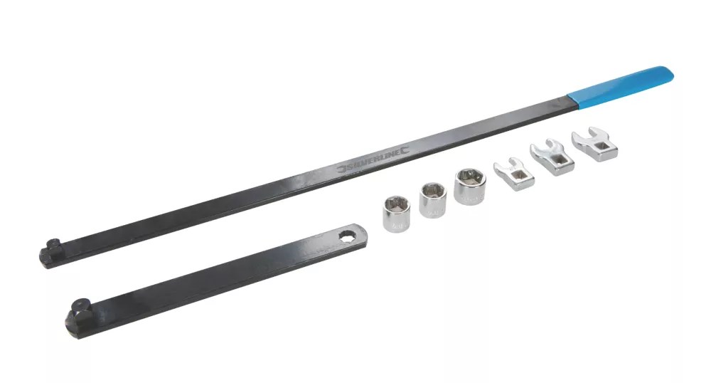 Silverline Serpentine Belt Tool Set 8 Pcs Screwfix