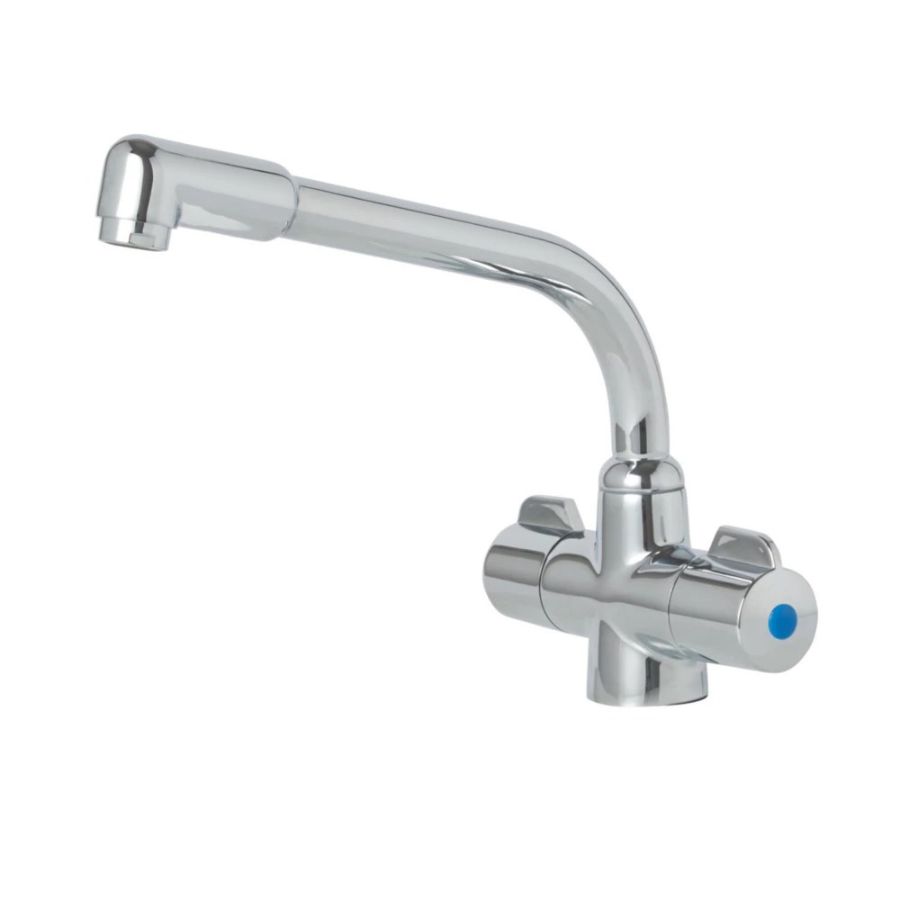 Vardar Mono Mixer Kitchen Tap Chrome Screwfix