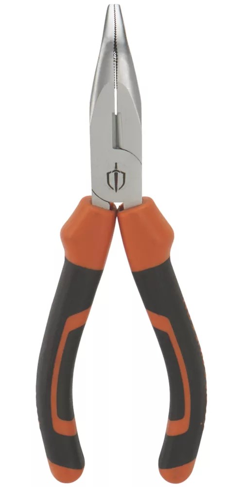 Magnusson Long Nose Bent Pliers 6" (160mm) Screwfix