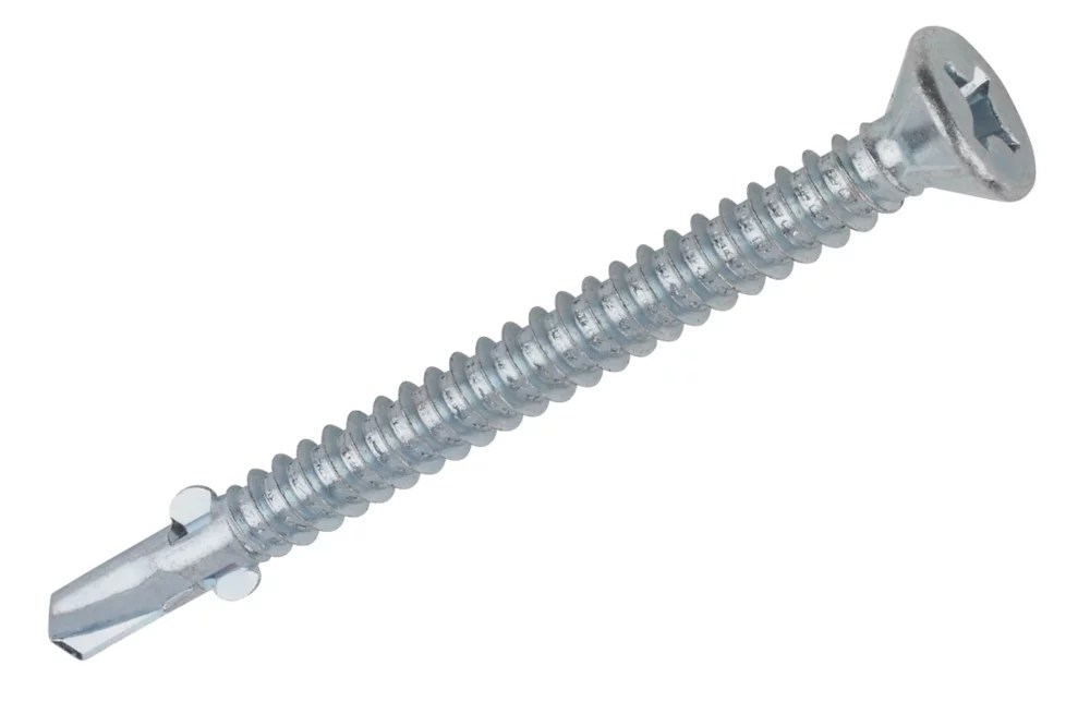 Easydrive DoubleCountersunk SelfDrilling Roofing Screws 5.5mm x 100mm