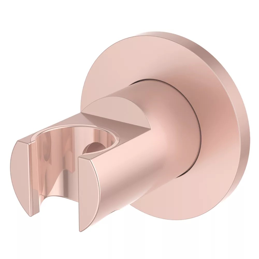 Ideal Standard Idealrain Round Shower Handset Bracket Rose 58mm Screwfix