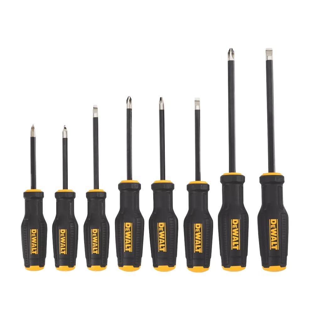DeWalt MaxFit Mixed Demolition Screwdriver Set 8 Pieces Screwfix