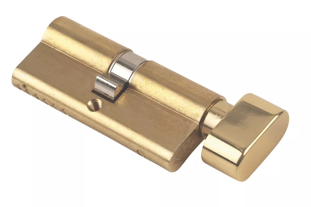 Yale Fire Rated 1 Star 6Pin Euro Cylinder Thumbturn Lock 3535 (70mm