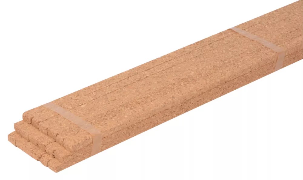 Vitrex Cork Expansion Strips 0.6m x 12.5mm 18 Pack Screwfix