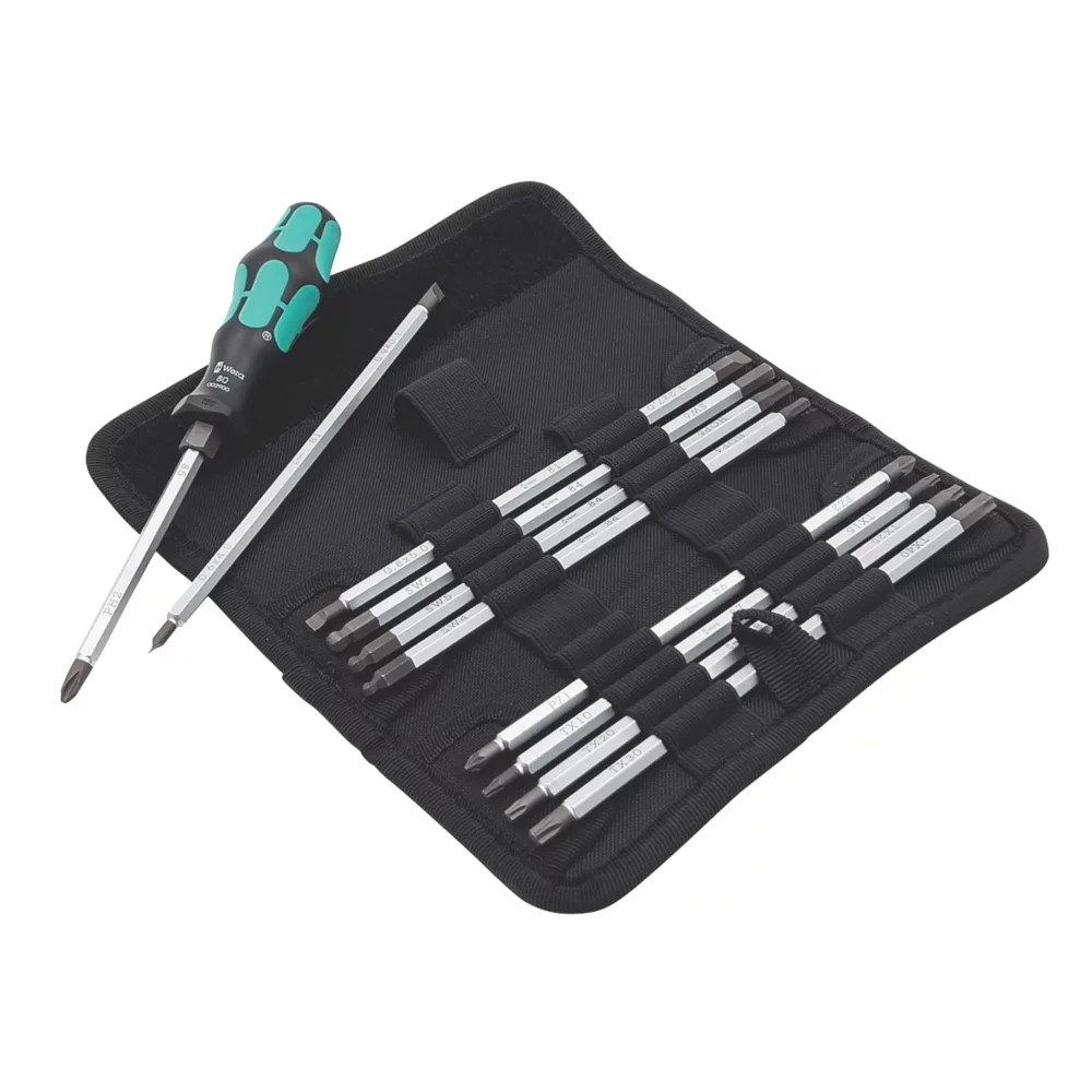 Wera 88/1 Kraftform Vario Interchangeable Screwdriver Set 11 Pieces