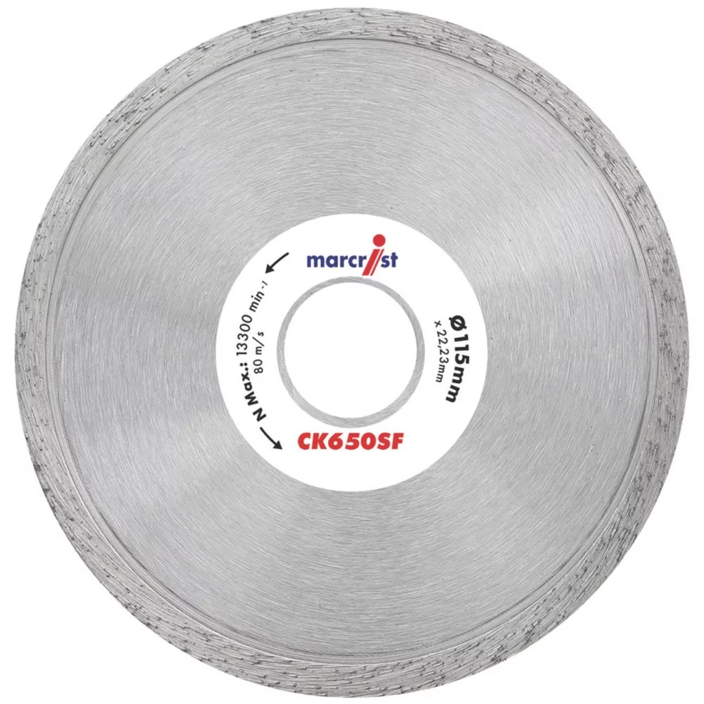 Marcrist CK650SF MultiMaterial Diamond Blade 115mm x 22.2mm Screwfix