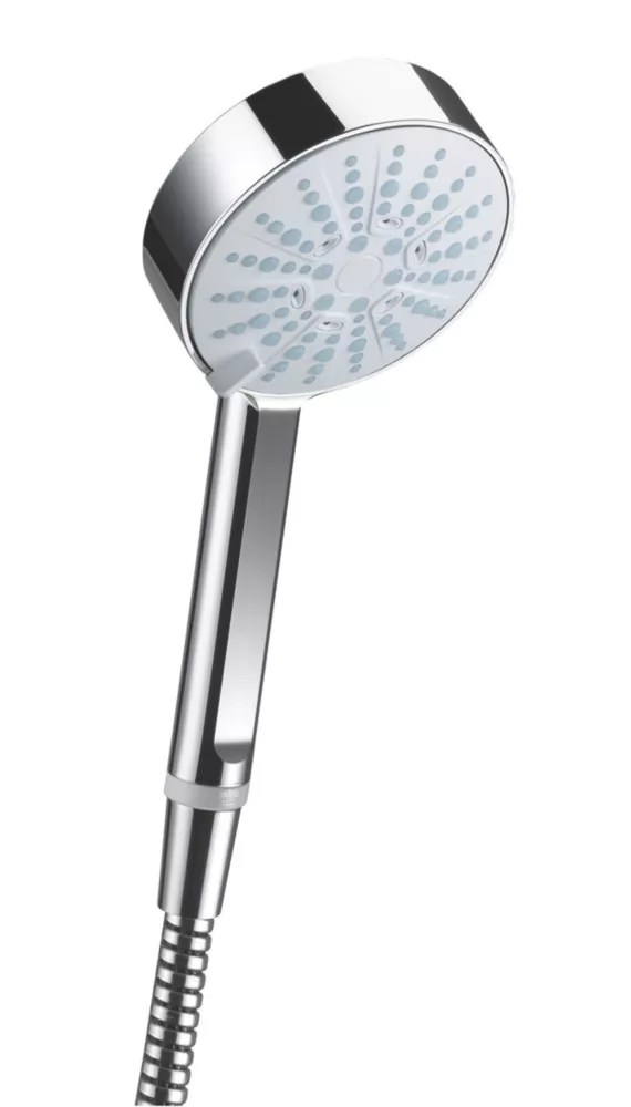Mira Beat Shower Handset Chrome 111mm x 251mm Screwfix