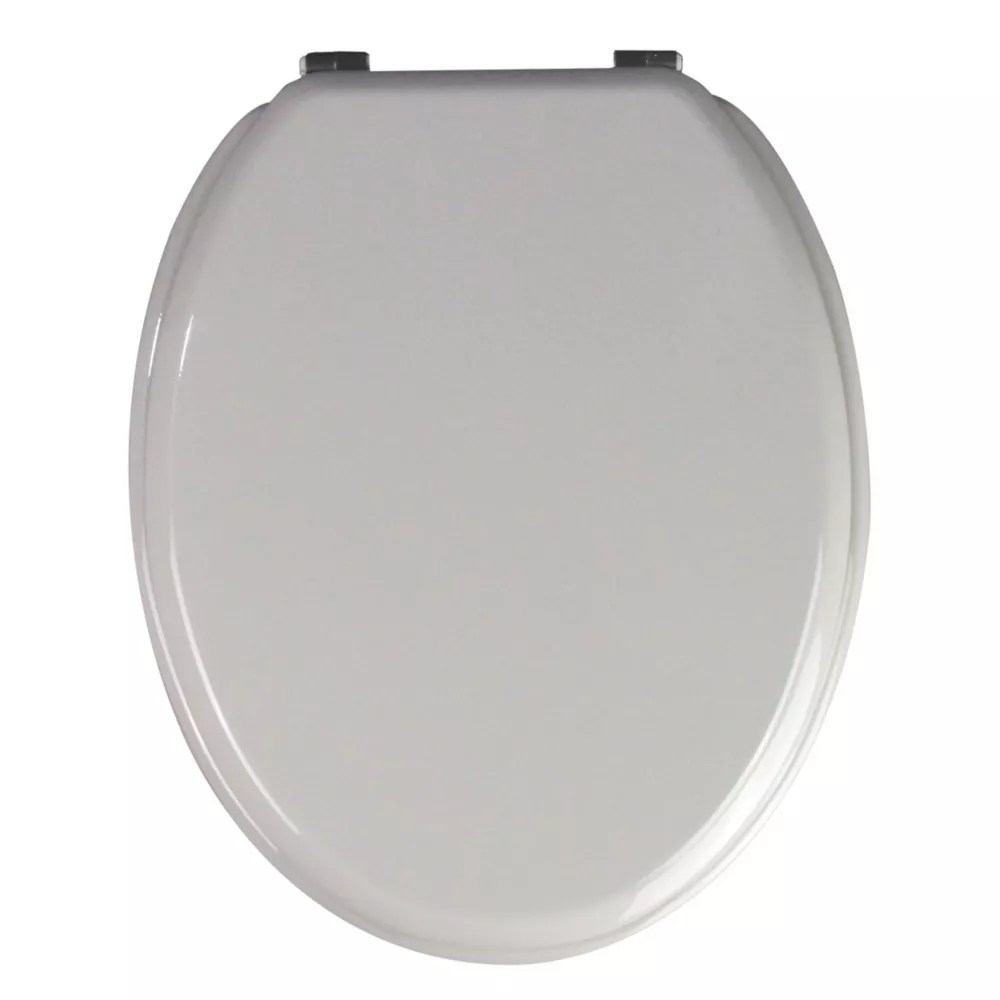 Palmi Toilet Seat Moulded Bamboo Taupe Screwfix
