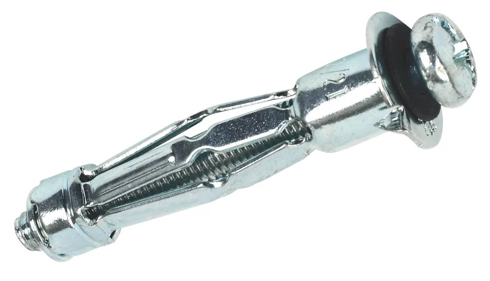 Rawlplug Hollow Wall Anchors M6 x 52mm 20 Pack Screwfix