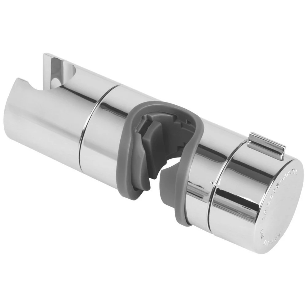 Croydex Riser Rail Slider Chrome 120mm Screwfix