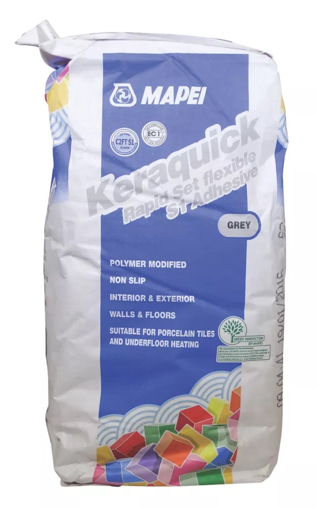 Mapei Keraquick Wall & Floor RapidSet Flexible Tile Adhesive 20kg