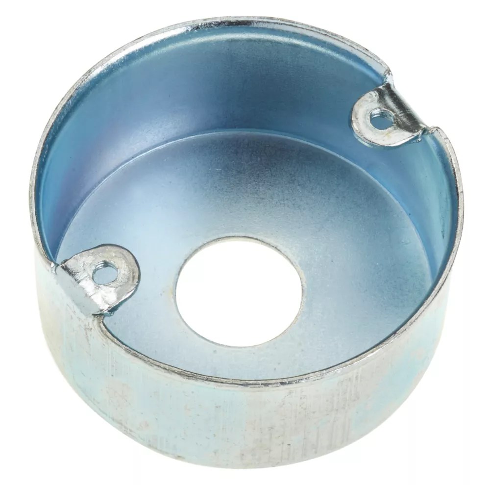 Deta 1 Hole 20mm LoopIn Conduit Box BZP Screwfix