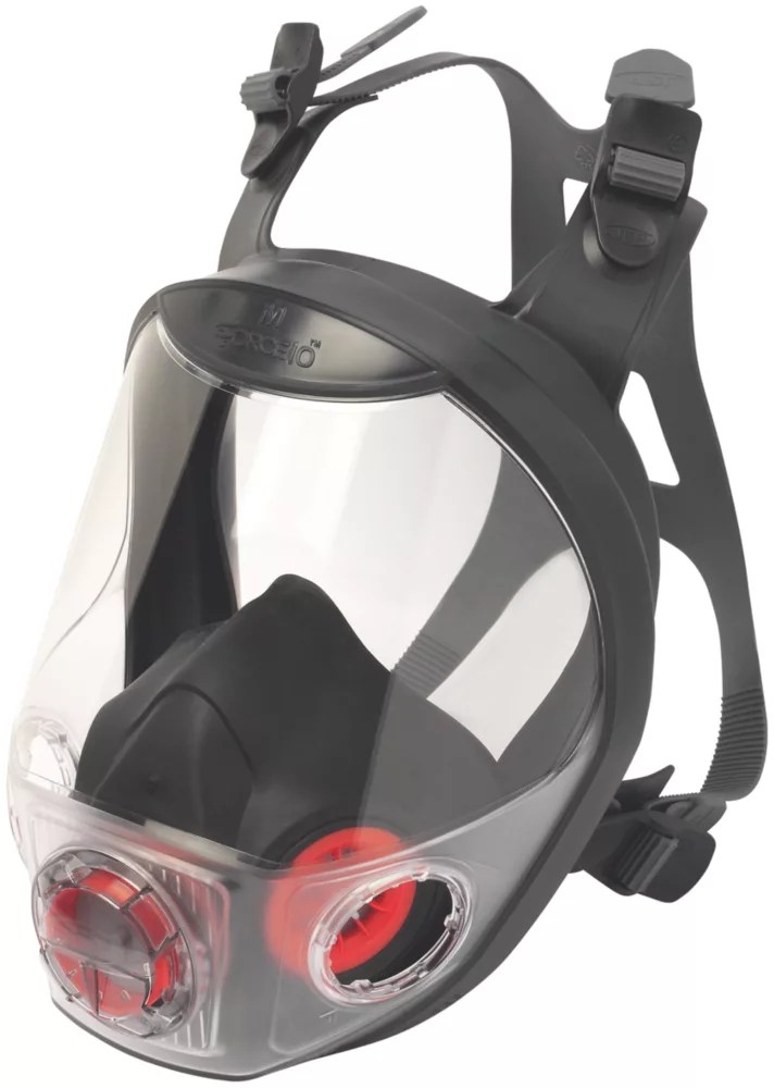 JSP Force 10 Typhoon Medium Full Face Mask No FilterMask Only Screwfix