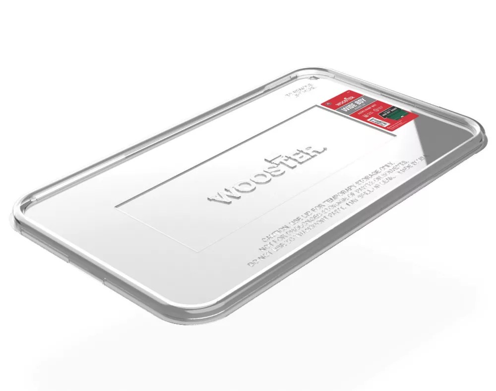 Wooster Wide Boy Bucket Lid 356mm Clear Screwfix