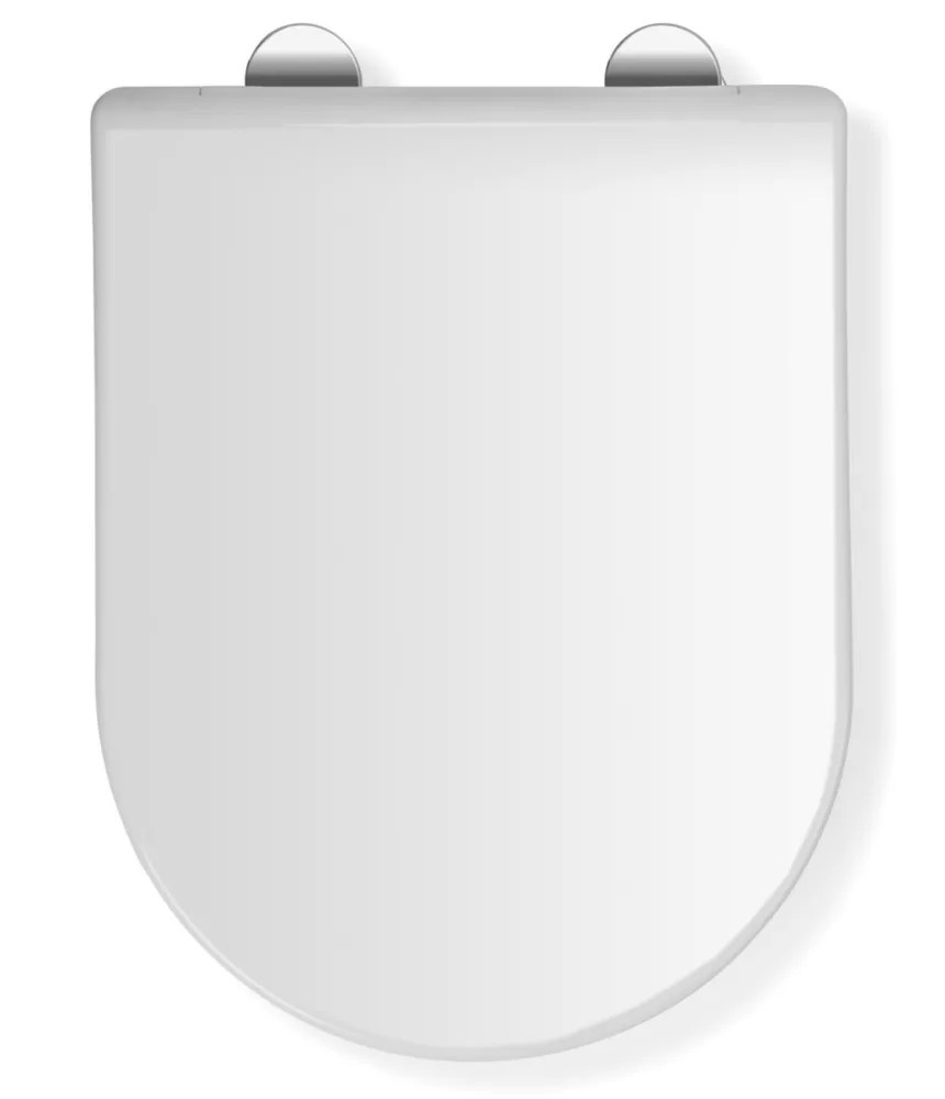 Croydex Malo SoftClose with QuickRelease Toilet Seat Thermoset