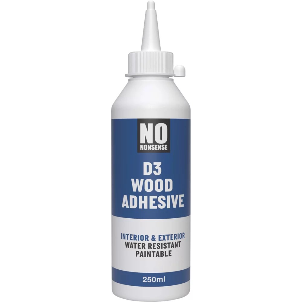 No Nonsense Wood Adhesive 250ml Screwfix