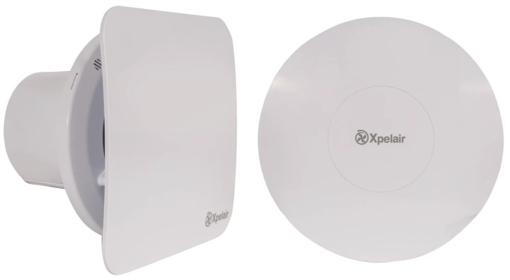 Xpelair C4TSR 100mm (4") Axial Bathroom Extractor Fan with Timer White