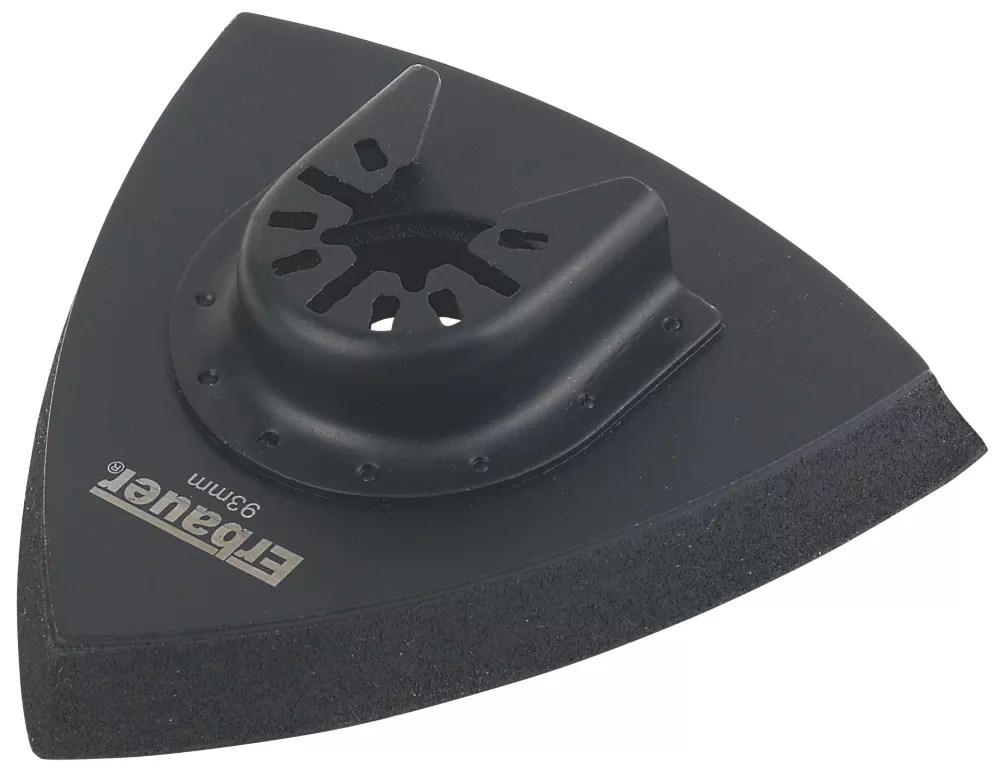 Erbauer Sanding Plate 93mm x 93mm Screwfix