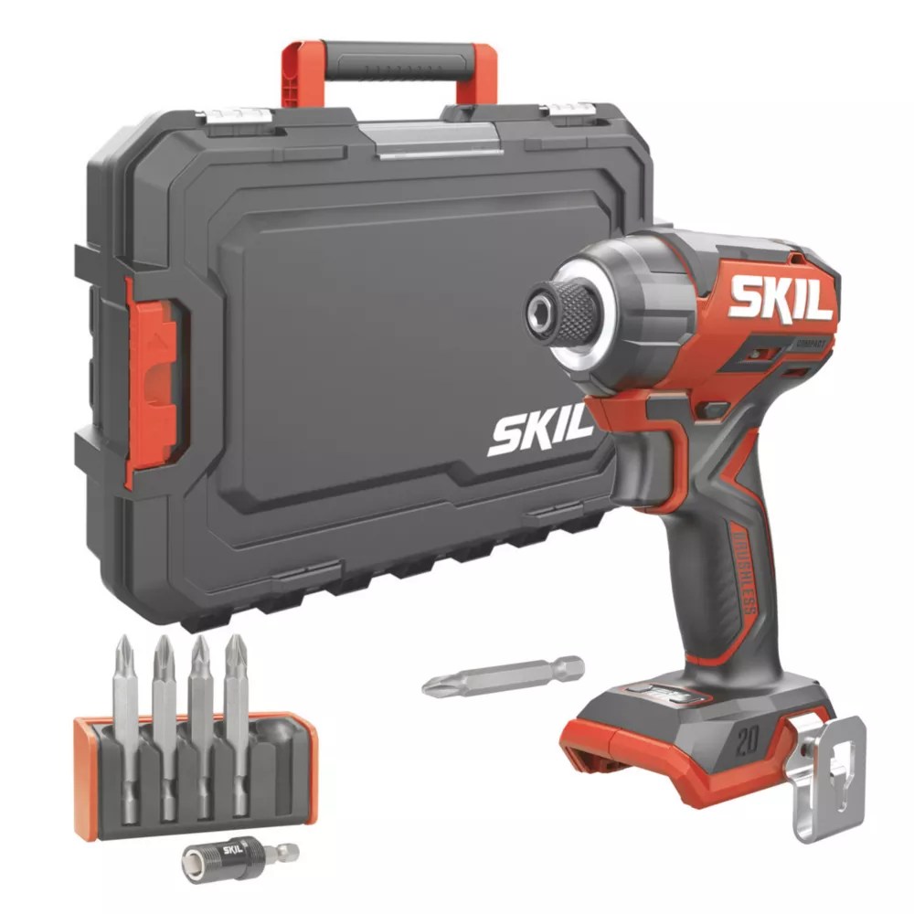 Skil SD1E3225JA 20V LiIon PWRCORE 20 Brushless Cordless Impact Driver