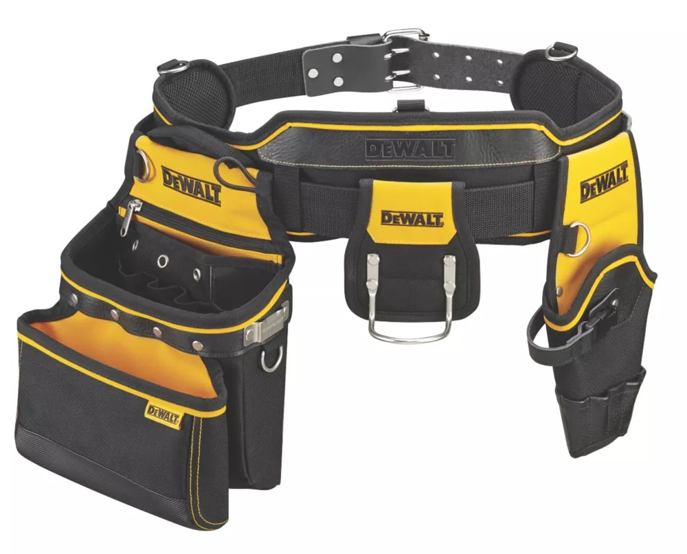 DeWalt Apron 3750" Black / Yellow Screwfix