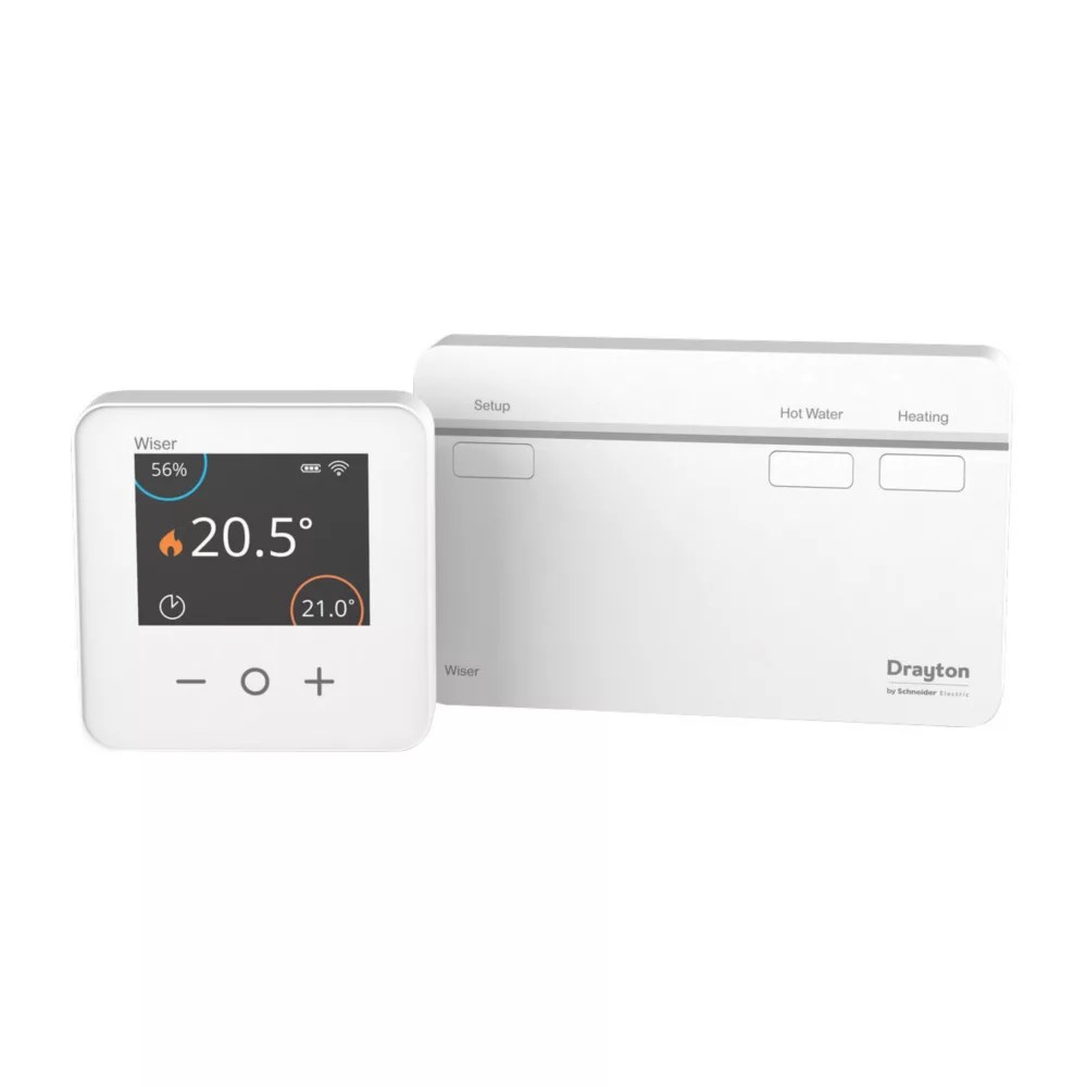 Drayton Wiser Wireless Heating & Hot Water 2Channel Thermostat Control