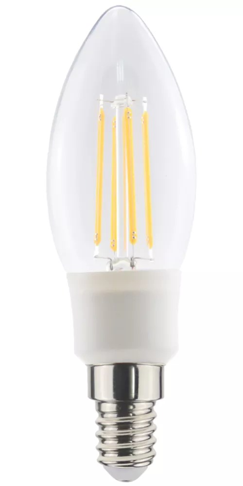 LAP E14 Candle LED Light Bulb 470lm 5W Screwfix