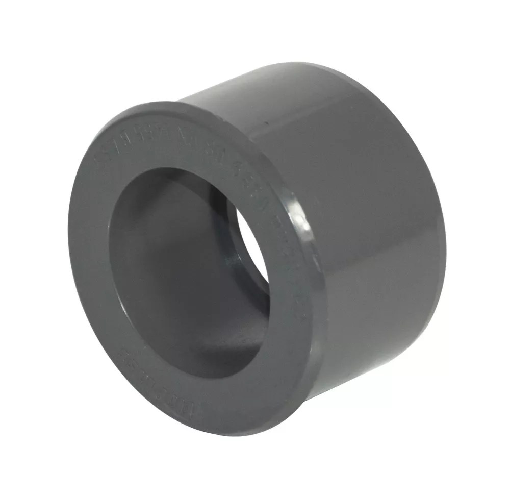 FloPlast Solvent Weld Waste Reducer 40mm x 32mm Anthracite Grey 5 Pack