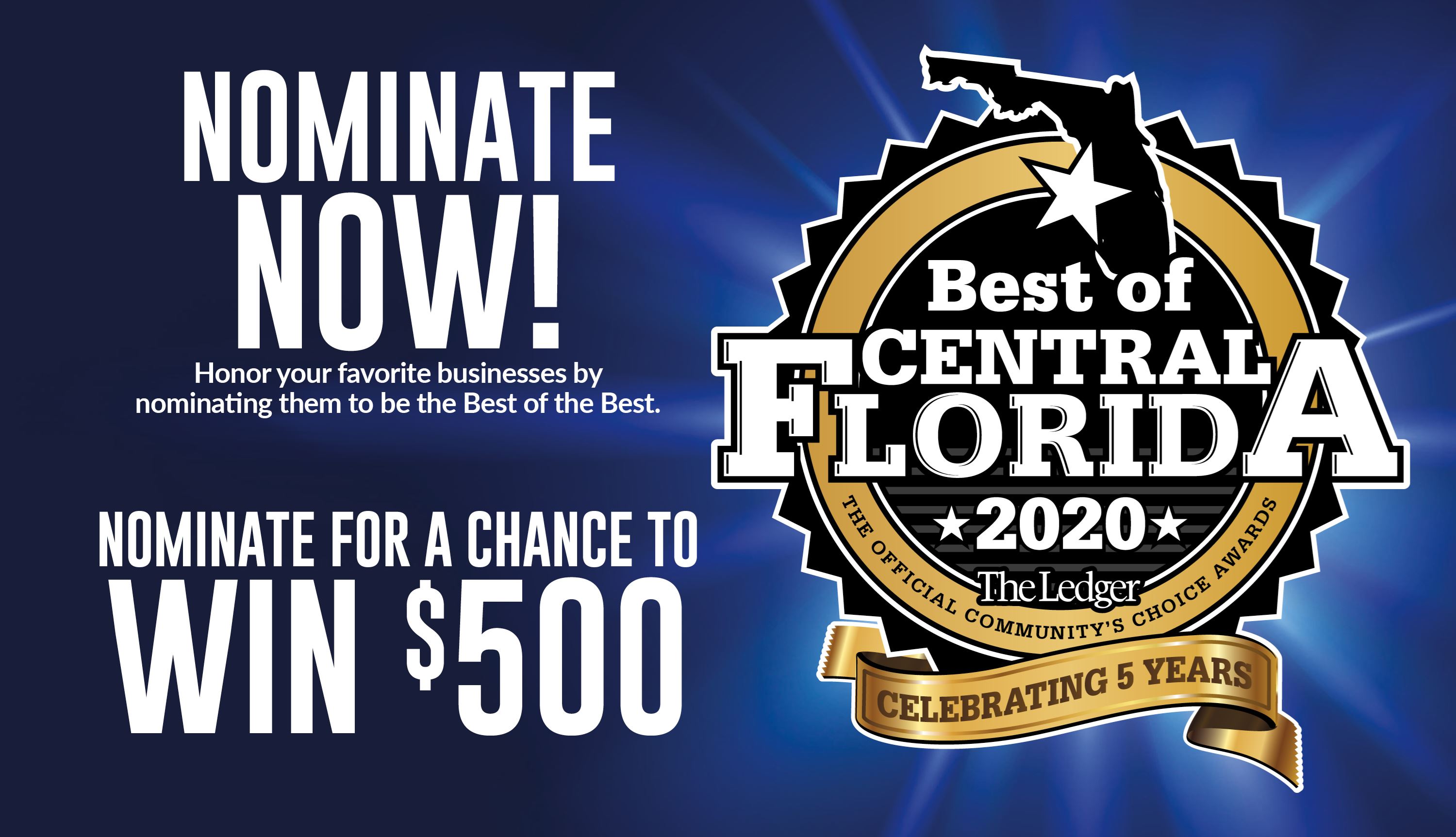Best Of Central Florida 2020 Contests and Promotions The Ledger