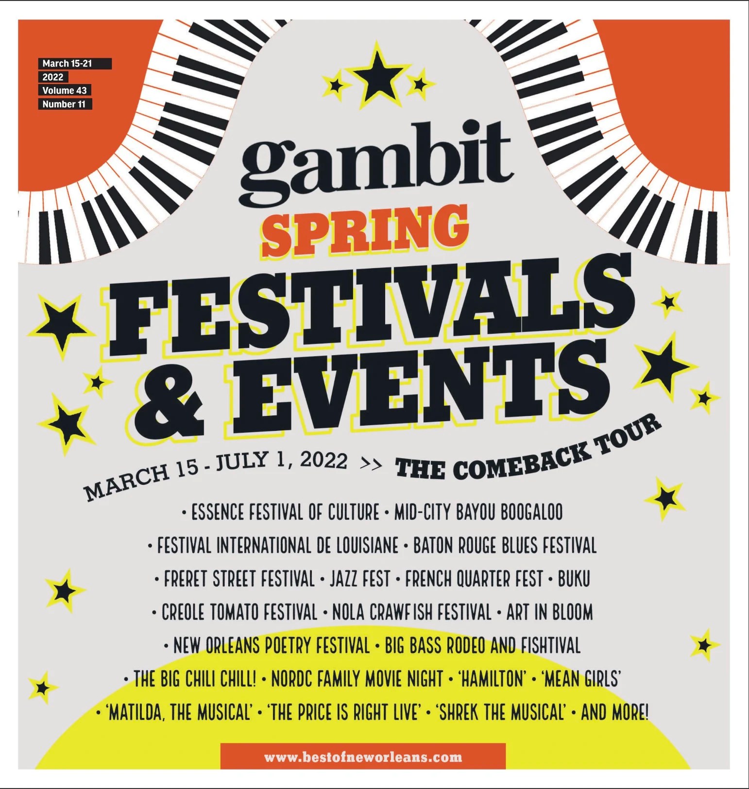 New Orleans Events July 2023 New Orleans Food, Culture, Events, News | Gambit W | Nola.com