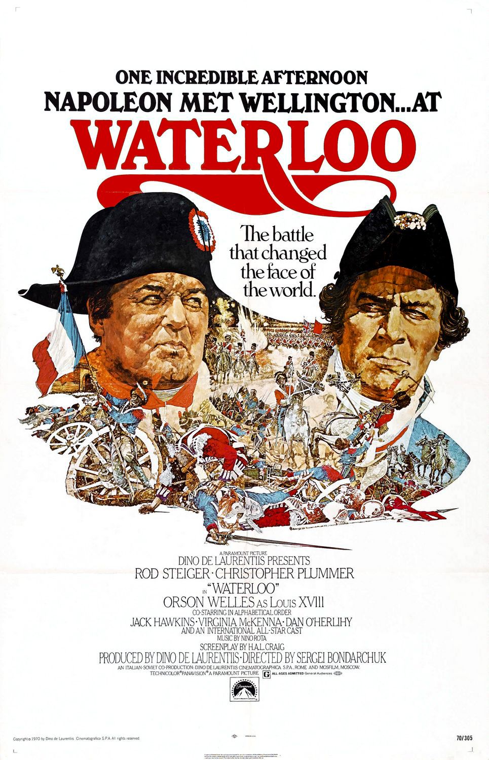 Affiches, posters et images de Waterloo (1970) SensCritique