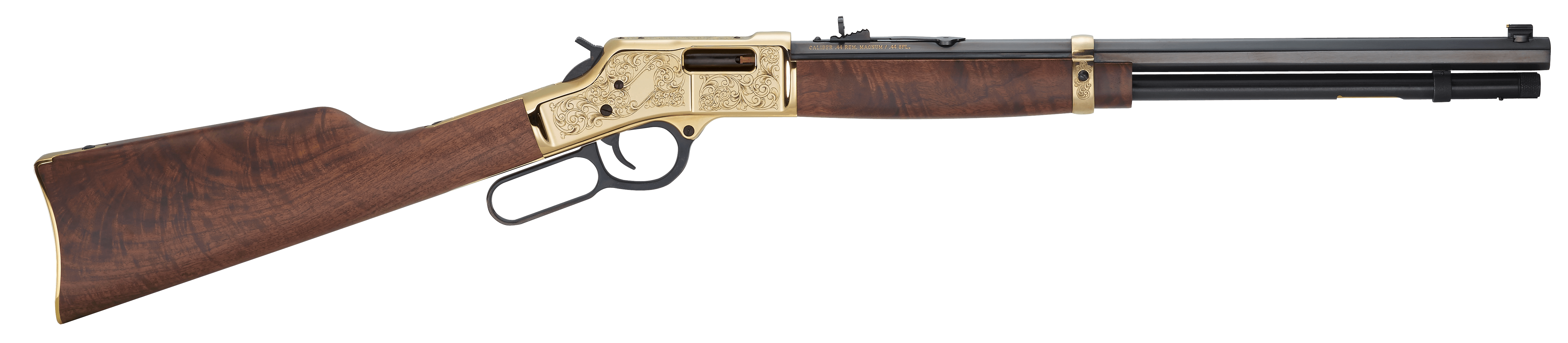 Henry H006D3 Golden Boy Deluxe Engraved 3rd Edition Lever 44 Mag/44