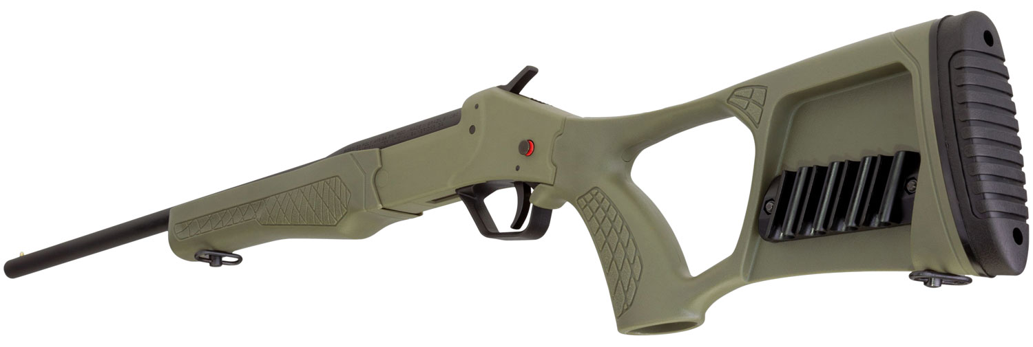 Rossi Tuffy Youth 410 Gauge 18.50" Barrel Matte Black Finish OD Green