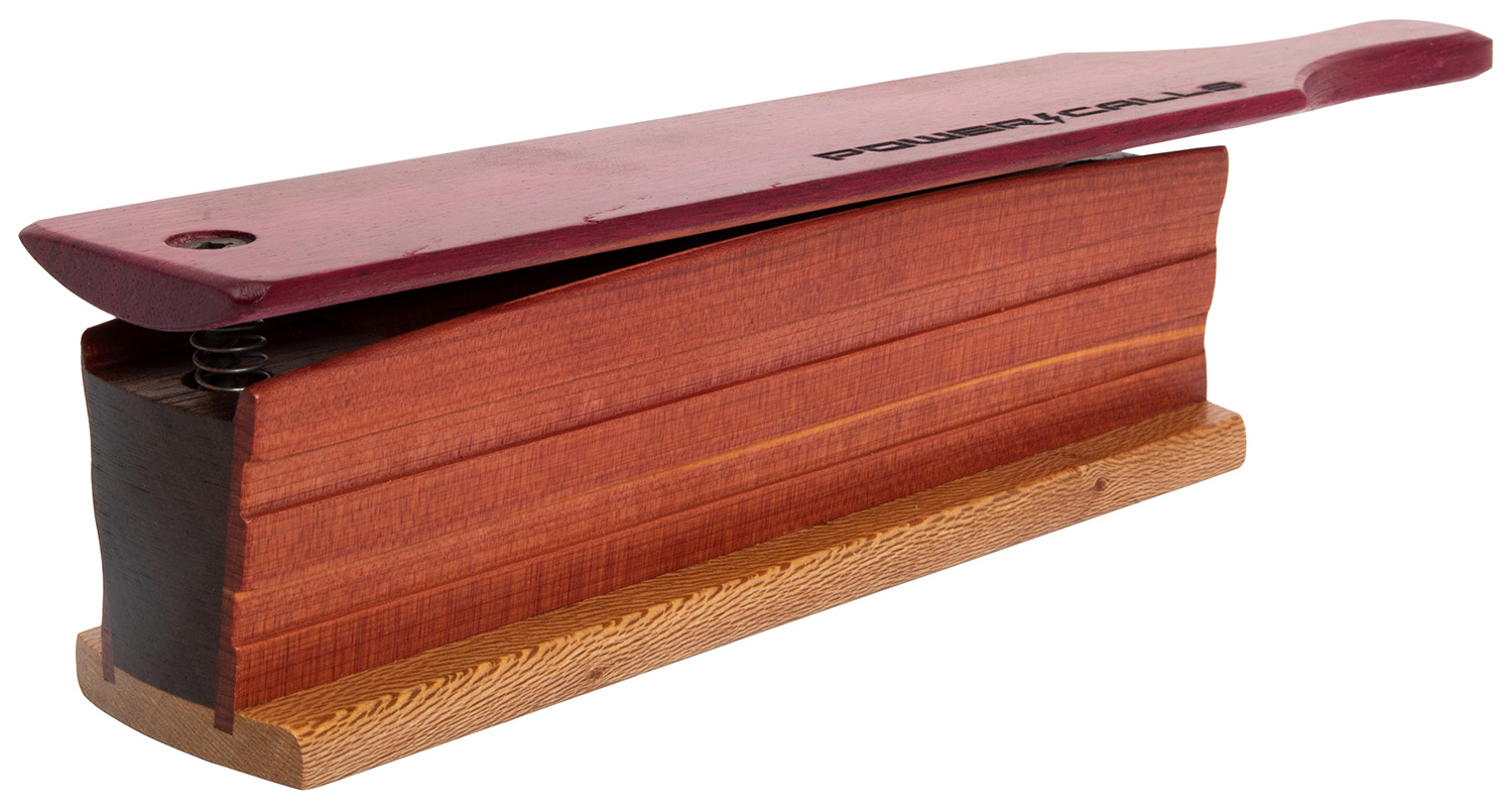 Power Calls 24266 Force Turkey Box Call DoubleSided, Variety of Sounds