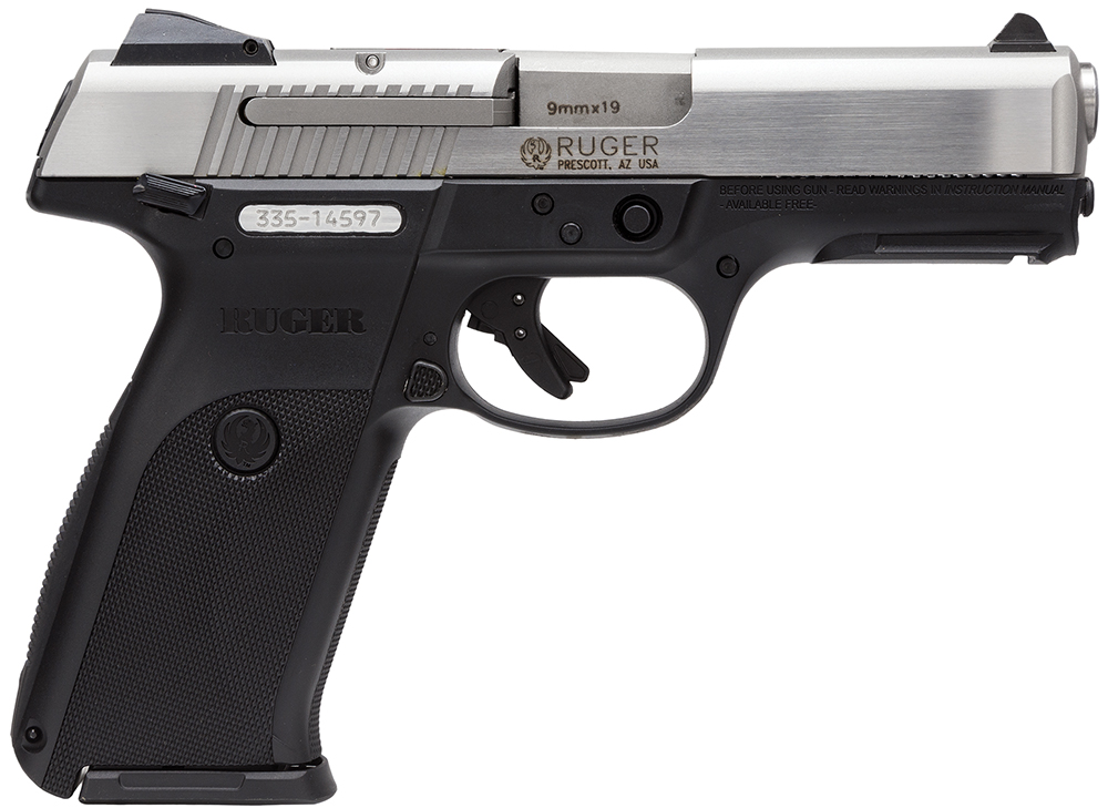 The Shooting Store Ruger 3301 SR9 9mm Luger 4.10" 17+1 Stainless