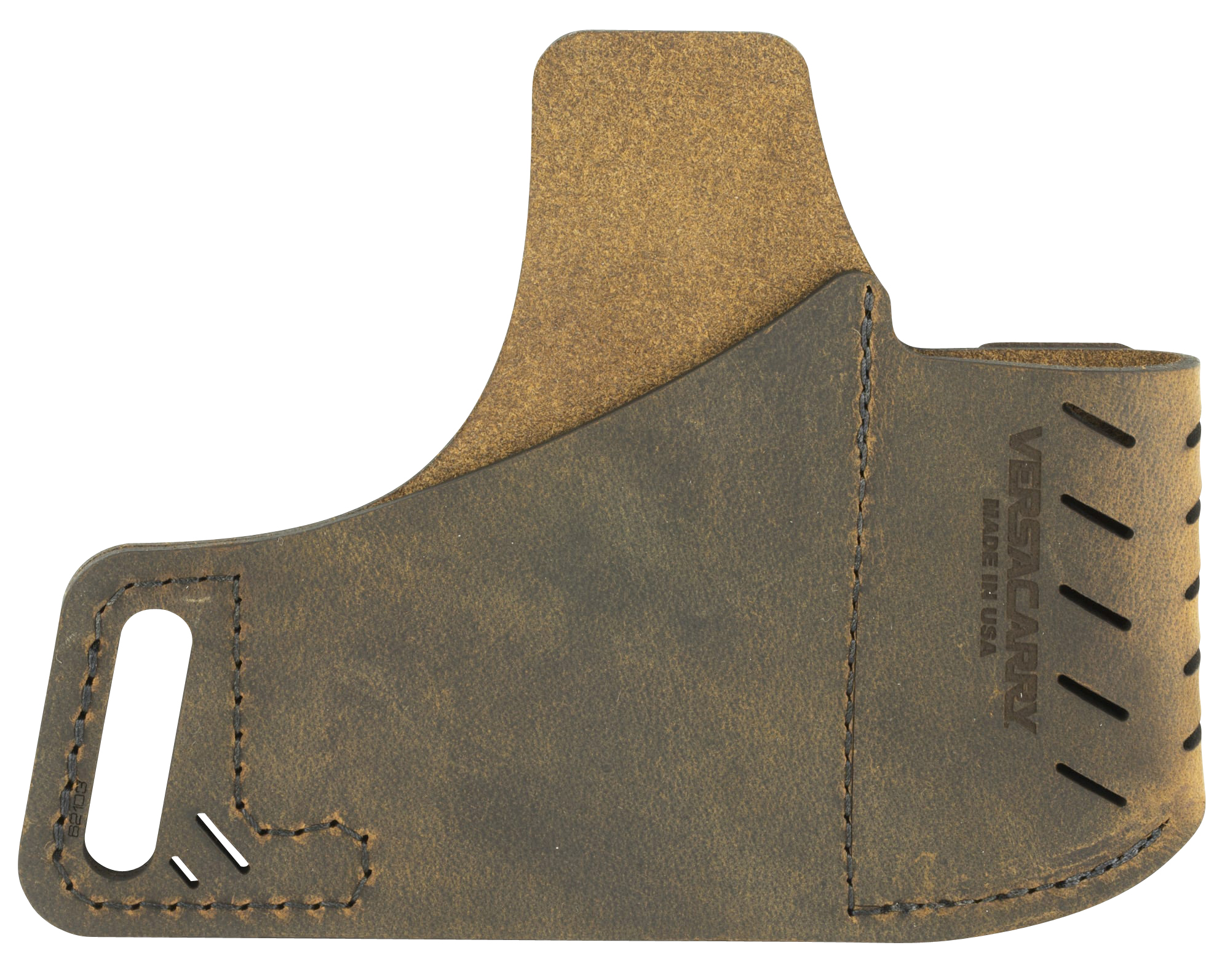 Versacarry 62103 Commander OWB Size 3 Distressed Brown Leather Belt