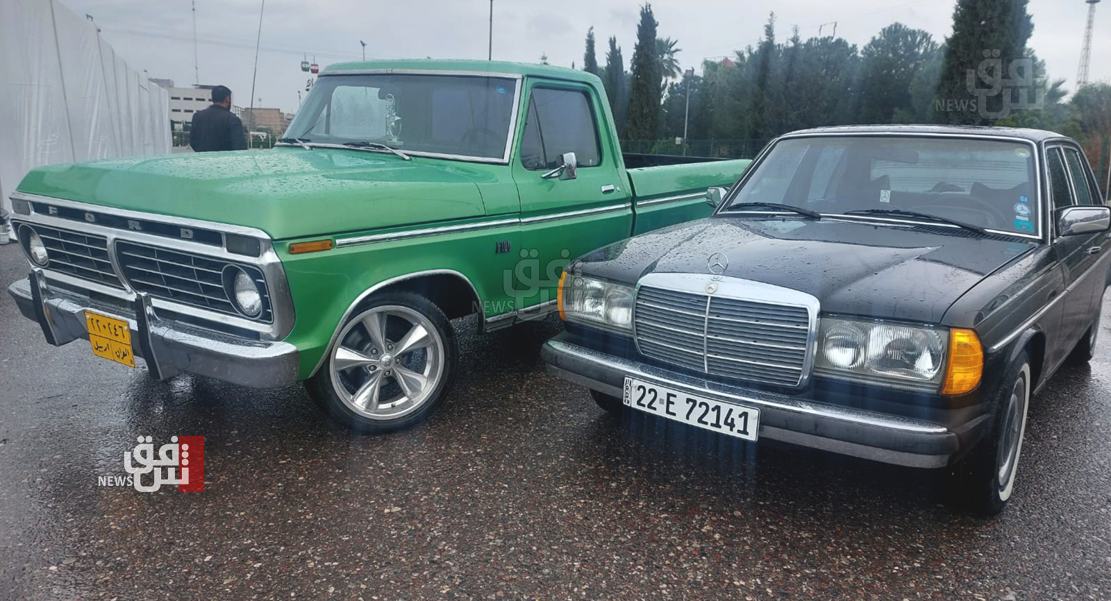Showcasing the car of Iraq's last king, Erbil hosts a class car