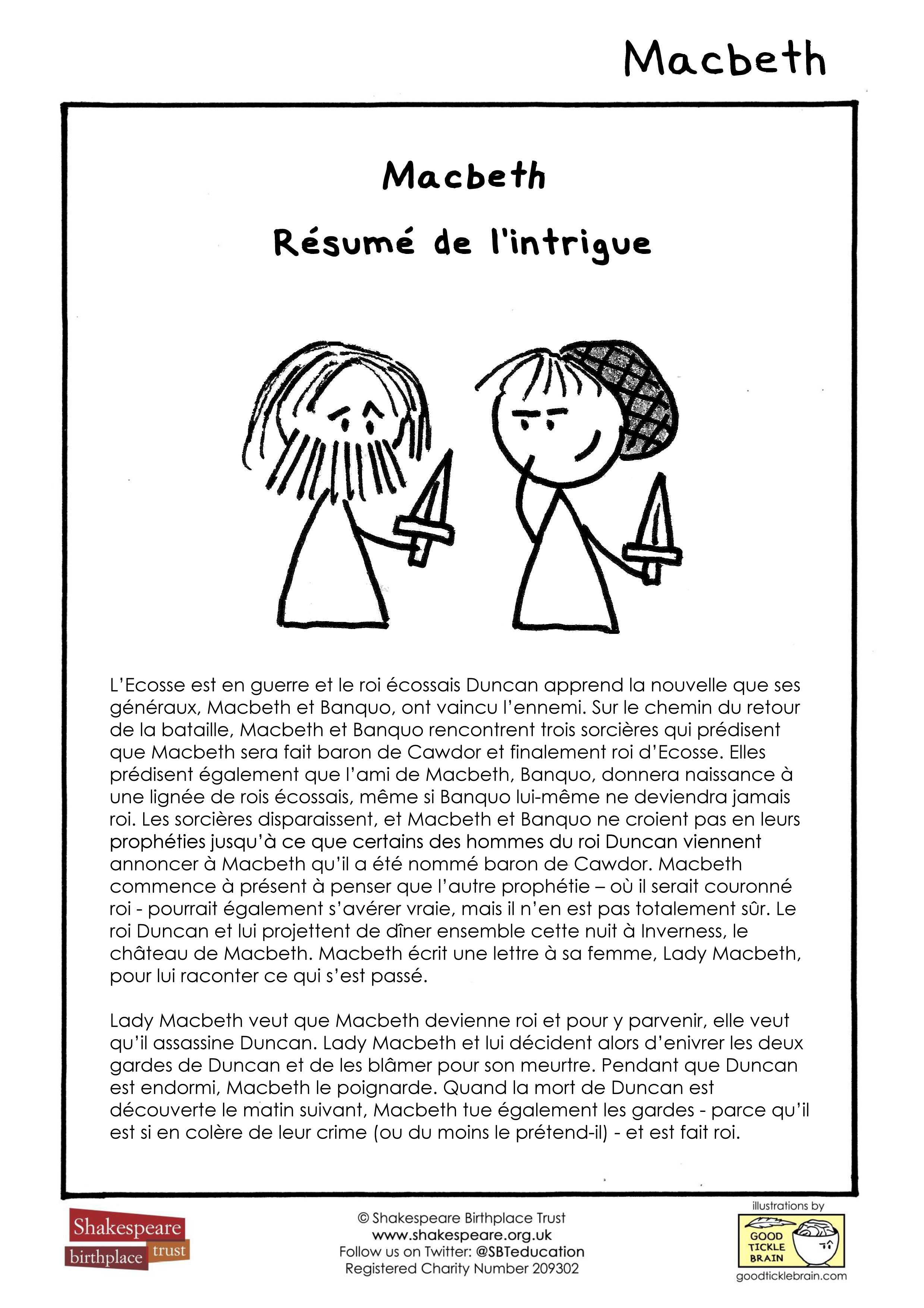 FR Macbeth Plot Summary