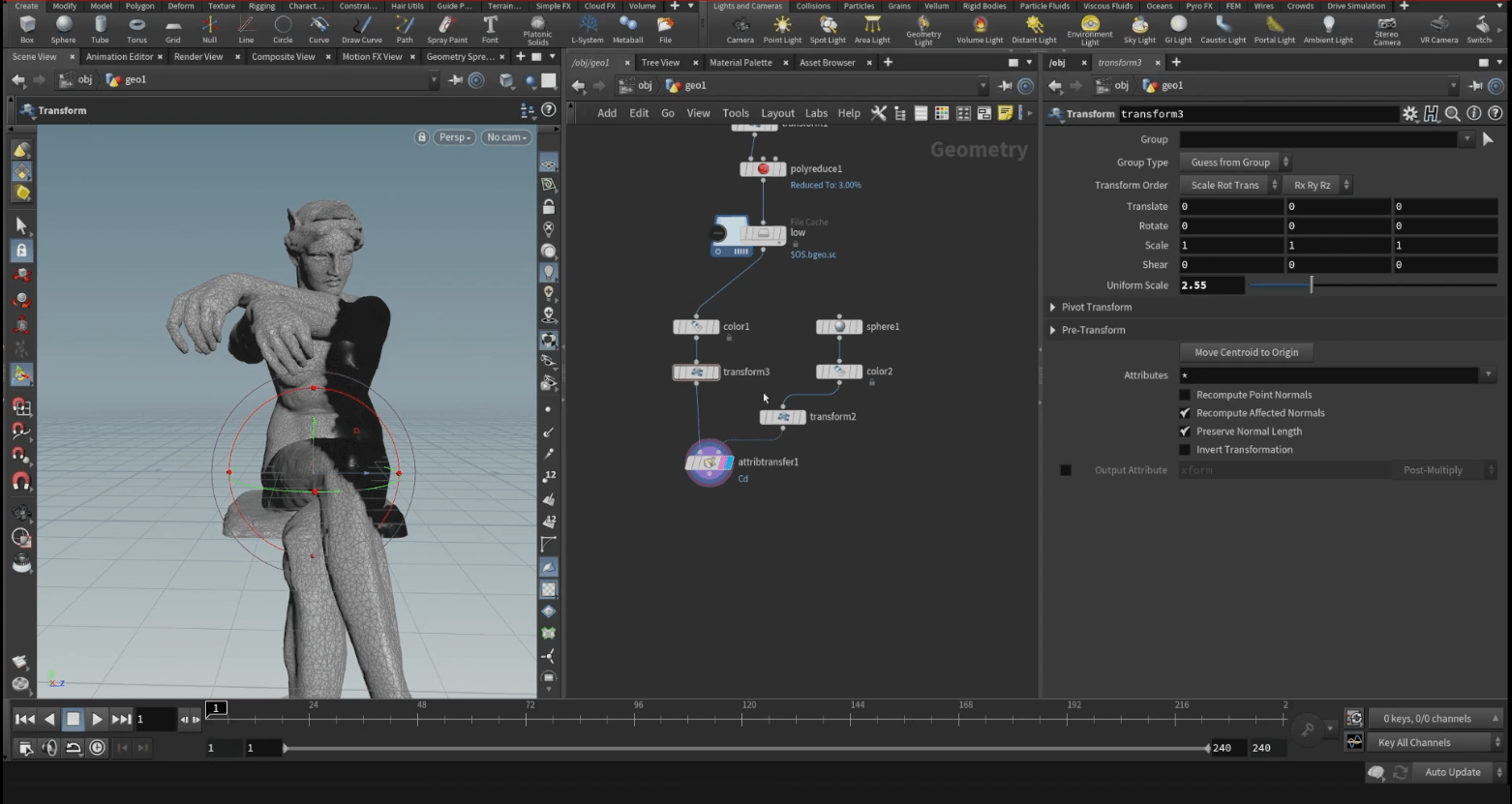 Control Vellum Active Area SideFX